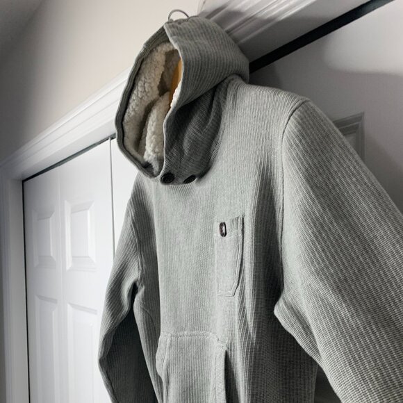 Billabong Men’s Grey Hoodie – Size Large - Picture 5 of 13